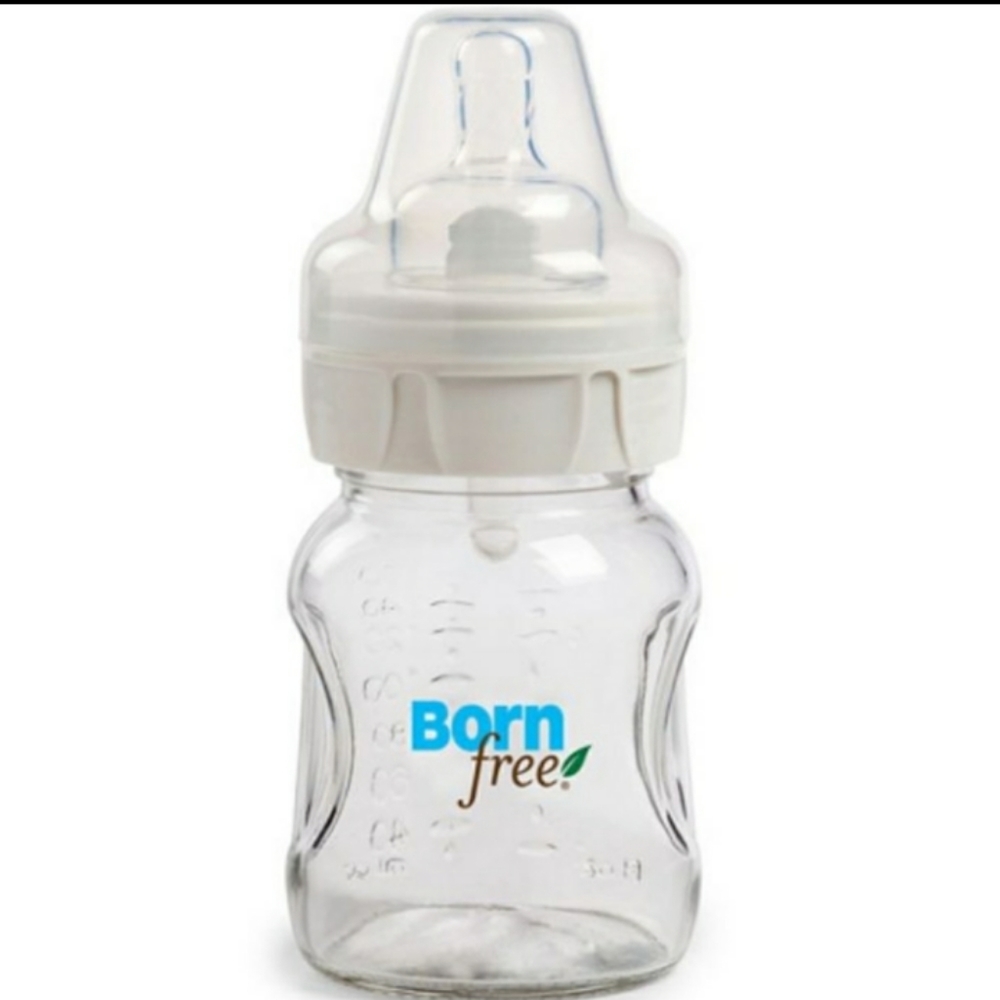 Glass & Plastic Baby bottles , price for all 3